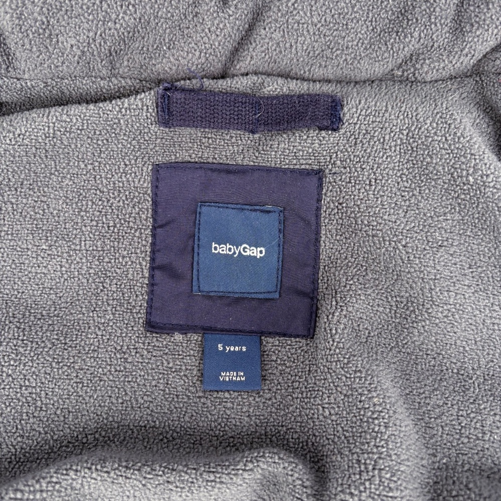 GAP | Boy's Warmest Down Puffer Jacket in Navy | Sz 5Y - Picture 7 of 9